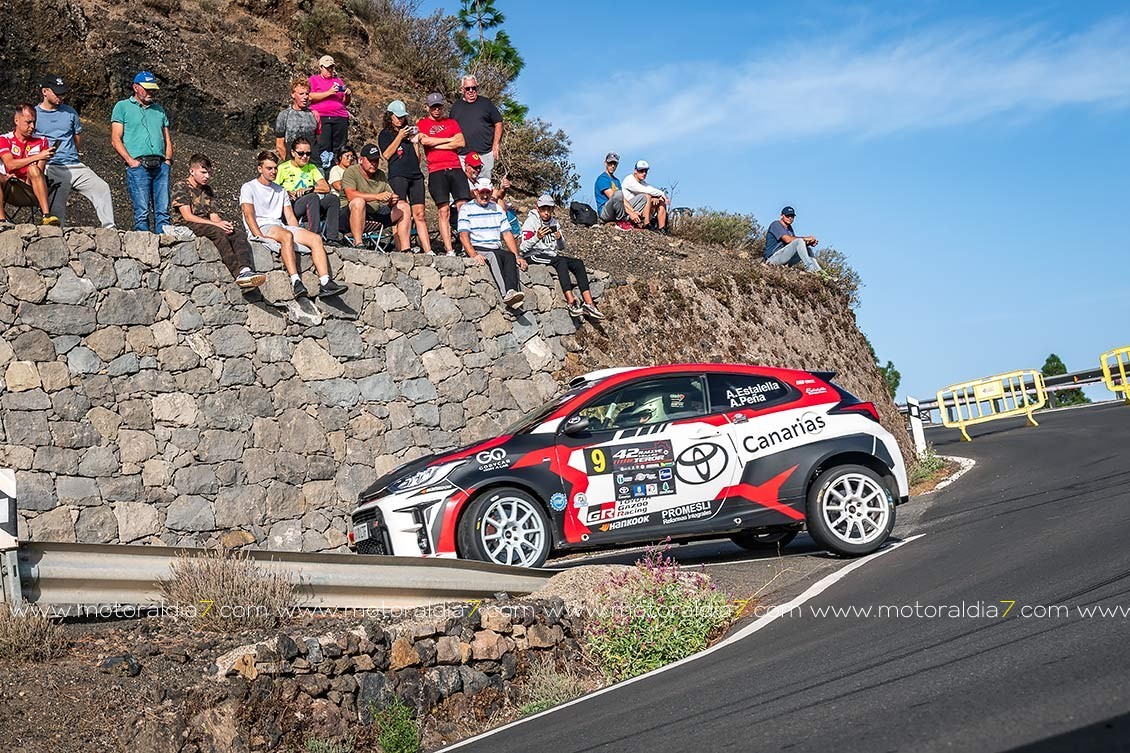 Martín y Cabello, a lo grande en el Rally de Teror