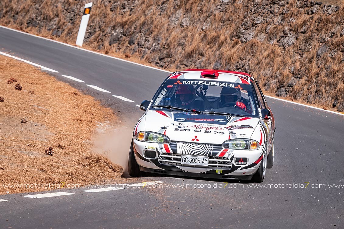 Martín y Cabello, a lo grande en el Rally de Teror