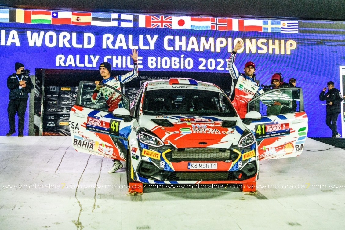 Rogelio Peñate, se queda fuera en el Rally de Chile