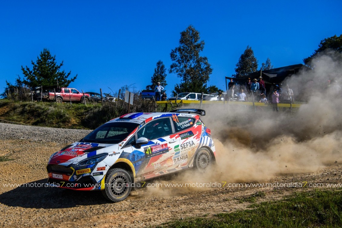 Rogelio Peñate, se queda fuera en el Rally de Chile