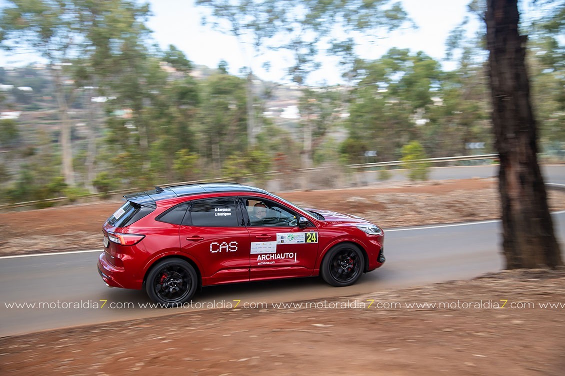 V Eco Rally Gran Canaria,  terminó la jornada de competición