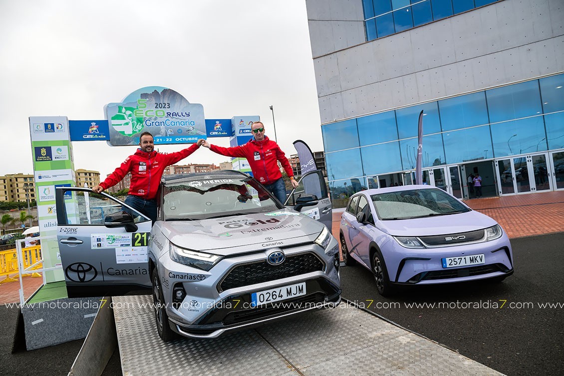 V Eco Rally Gran Canaria, los Lujan vencieron con Renault en eléctricos