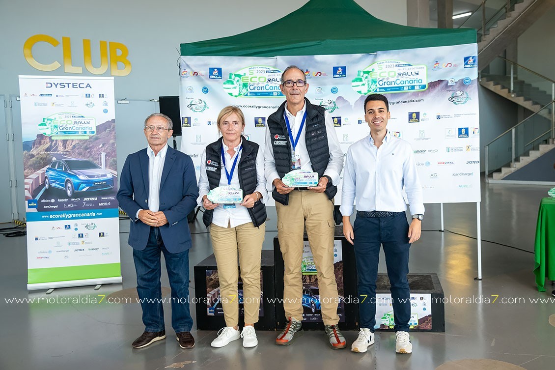 V Eco Rally Gran Canaria, los Lujan vencieron con Renault en eléctricos