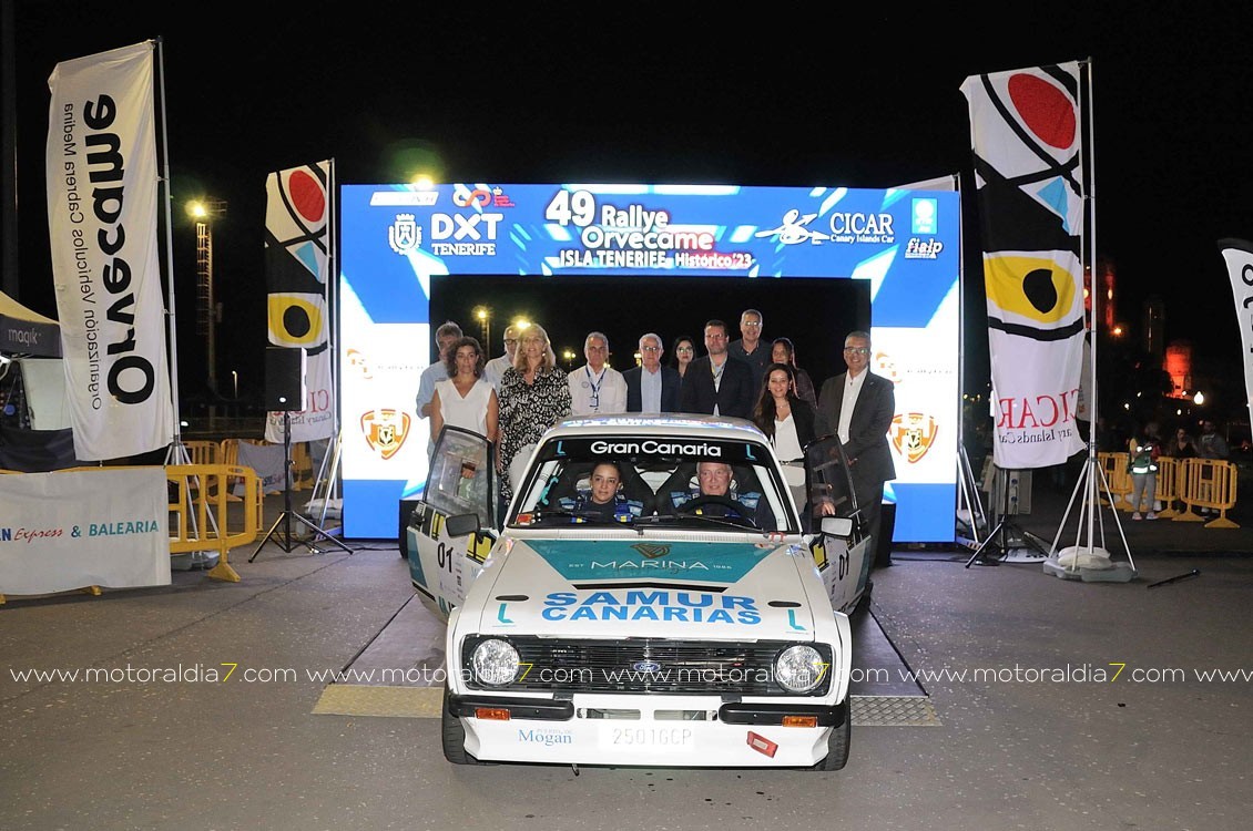 El 49º Rally Históricos Isla Tenerife ya tiene vencedores