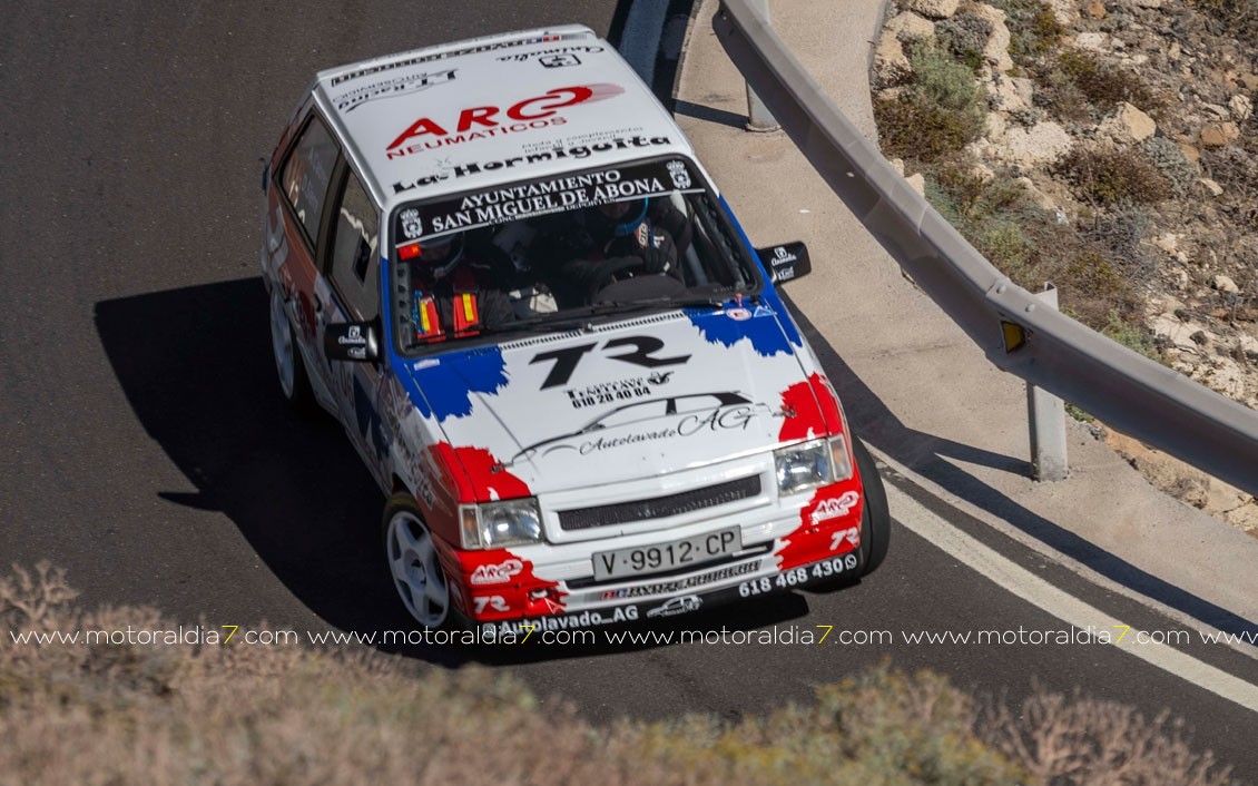 El 49º Rally Históricos Isla Tenerife ya tiene vencedores