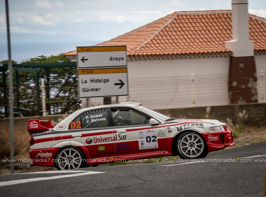 El 49º Rally Históricos Isla Tenerife ya tiene vencedores