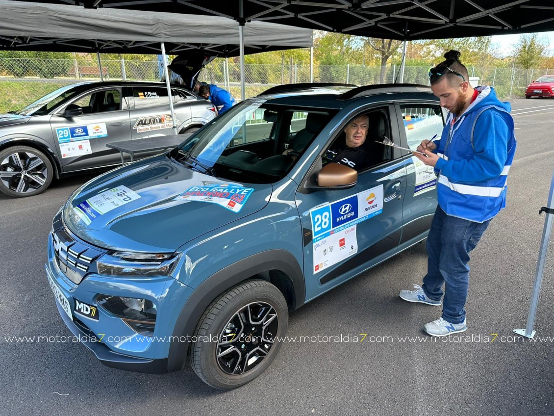 Intenso Eco Rally de Madrid con un Dacia Spring