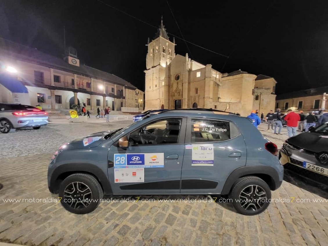 Intenso Eco Rally de Madrid con un Dacia Spring