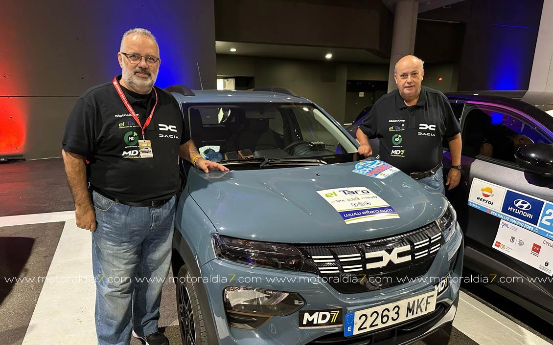 Intenso Eco Rally de Madrid con un Dacia Spring