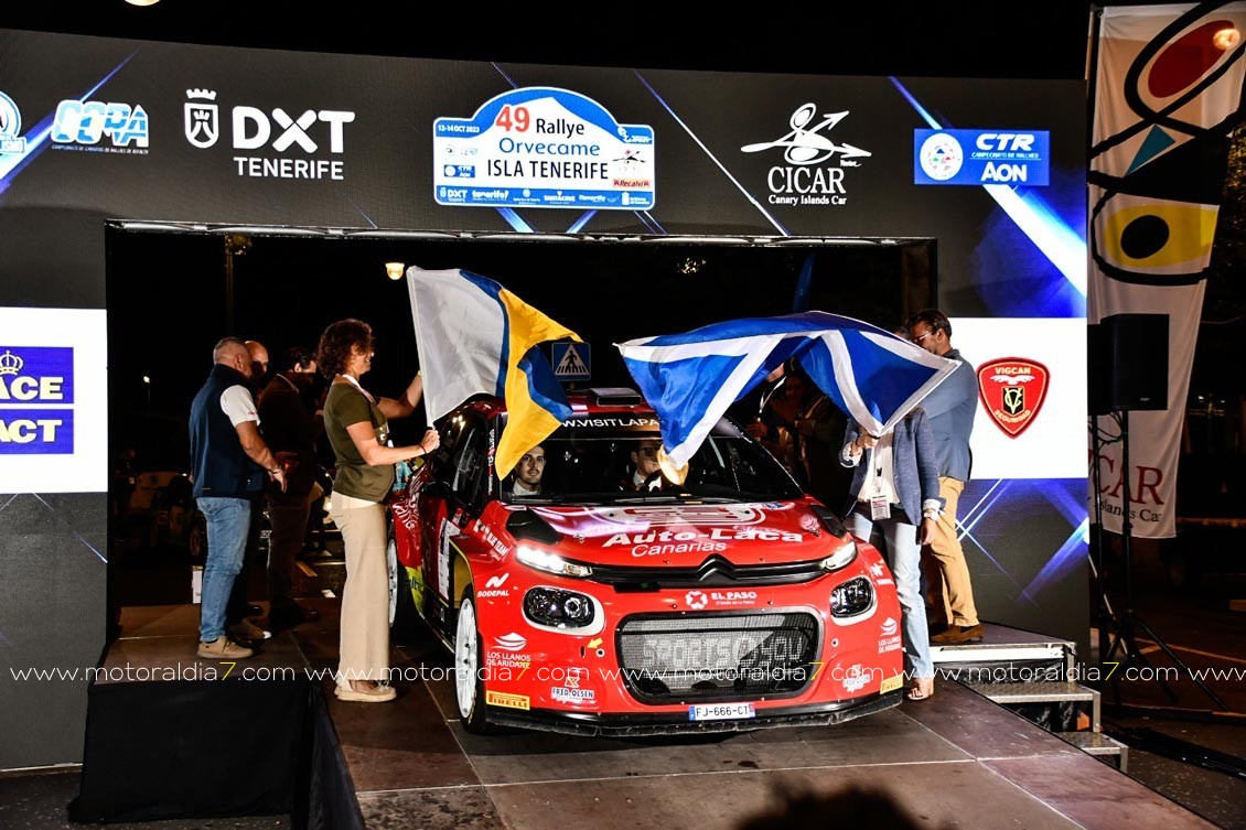 Arrancó el 49º Rally Isla Tenerife