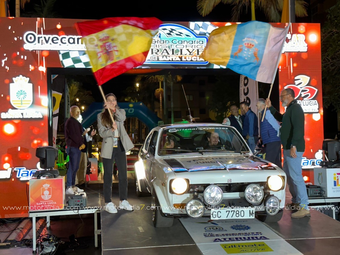 Momento único para el Gran Canaria Historic Rally