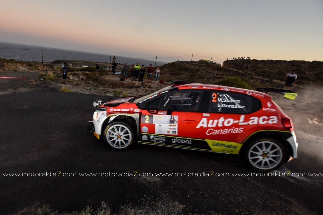 Enrique Cruz y Yeray Mujica comandan el Rally Isla Tenerife