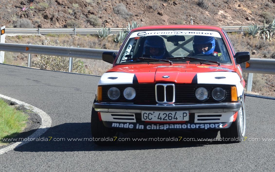 Alejandro Martín y Juan Marrero ganan el Gran Canaria Historic Rally