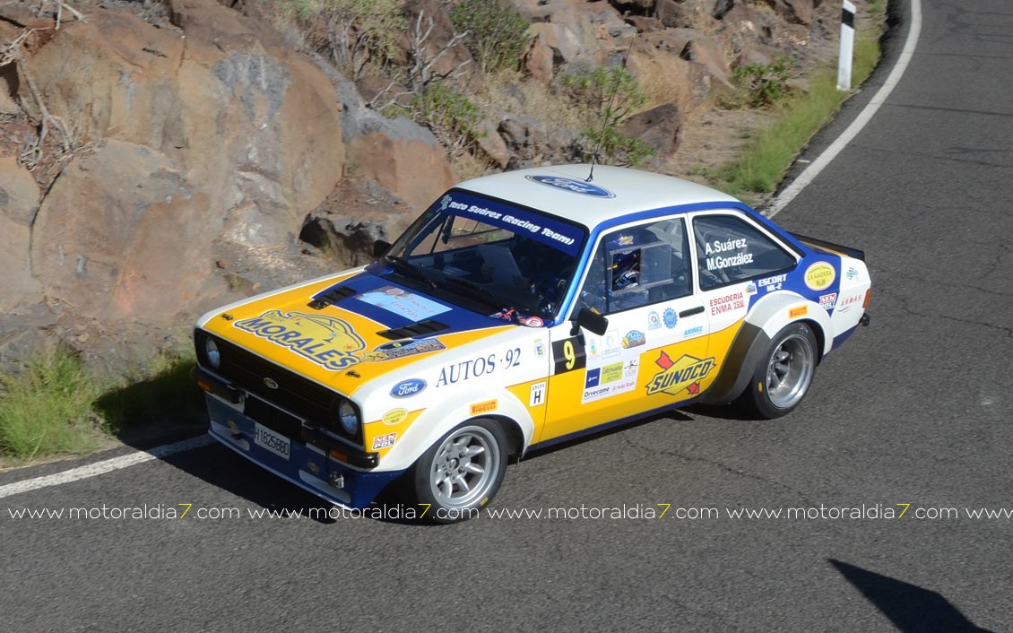 Alejandro Martín y Juan Marrero ganan el Gran Canaria Historic Rally