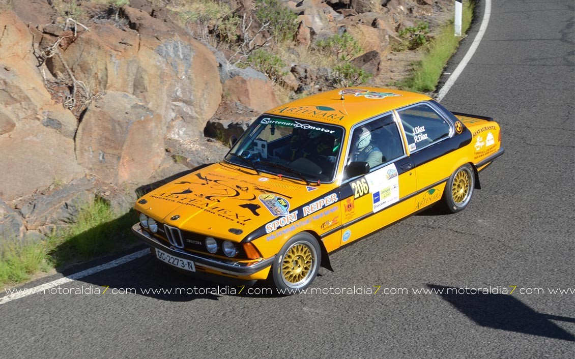 Alejandro Martín y Juan Marrero ganan el Gran Canaria Historic Rally