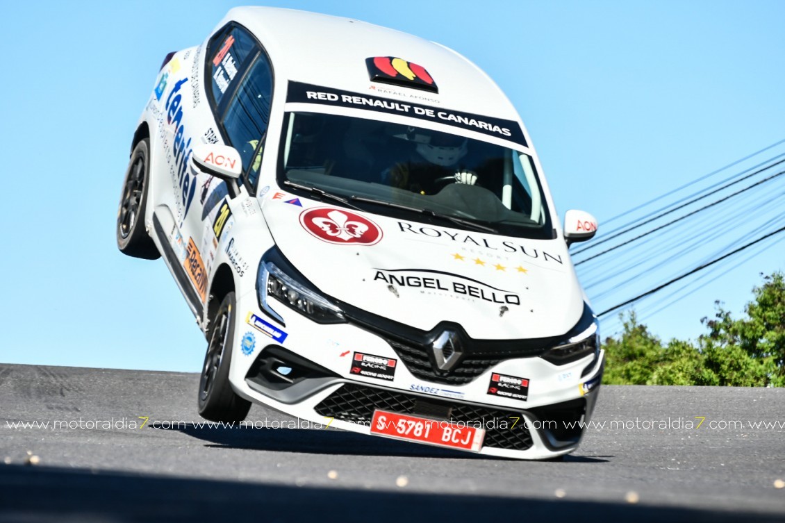 Héctor Mederos y Miguel Reverón nuevos campeones de Clio Trophy Canarias 2023