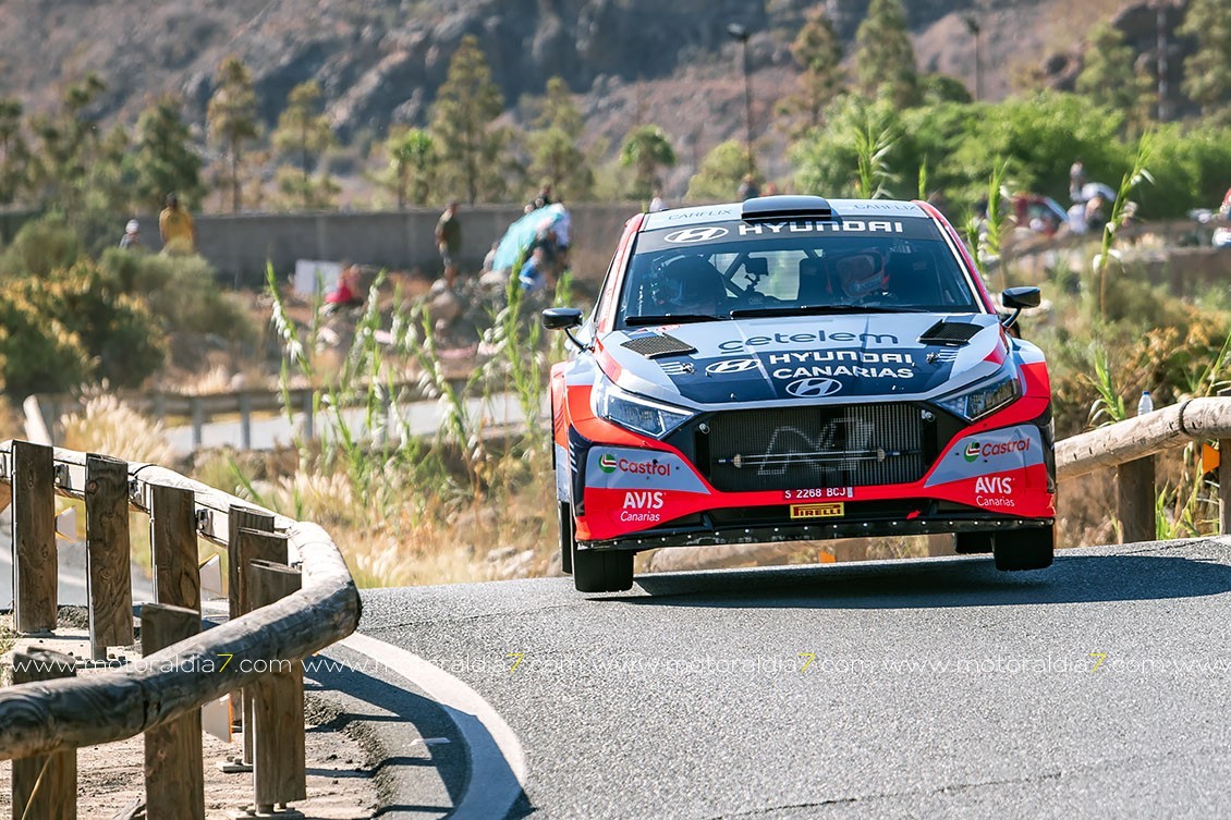 Jan Černý, subcampeón de Canarias de Rallys de Asfalto 2023