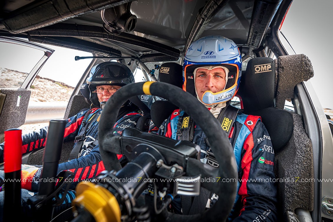 Jan Černý, subcampeón de Canarias de Rallys de Asfalto 2023