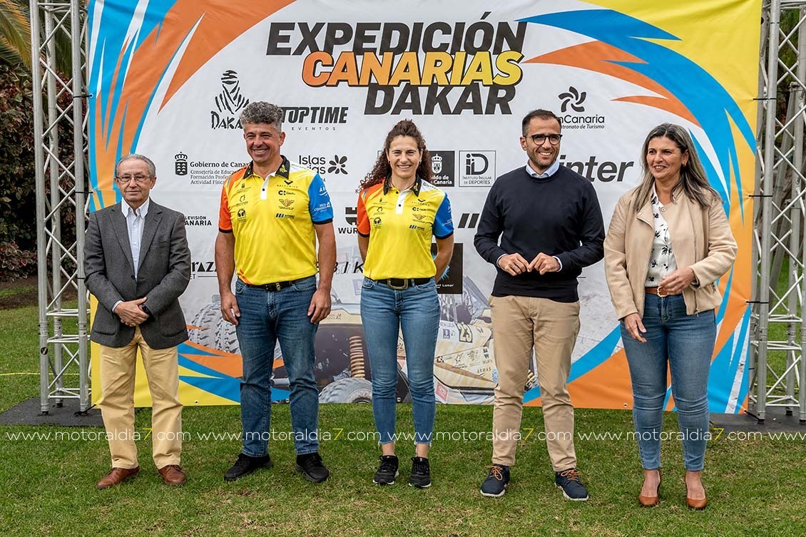 Presentada la expedición Canarias Dakar