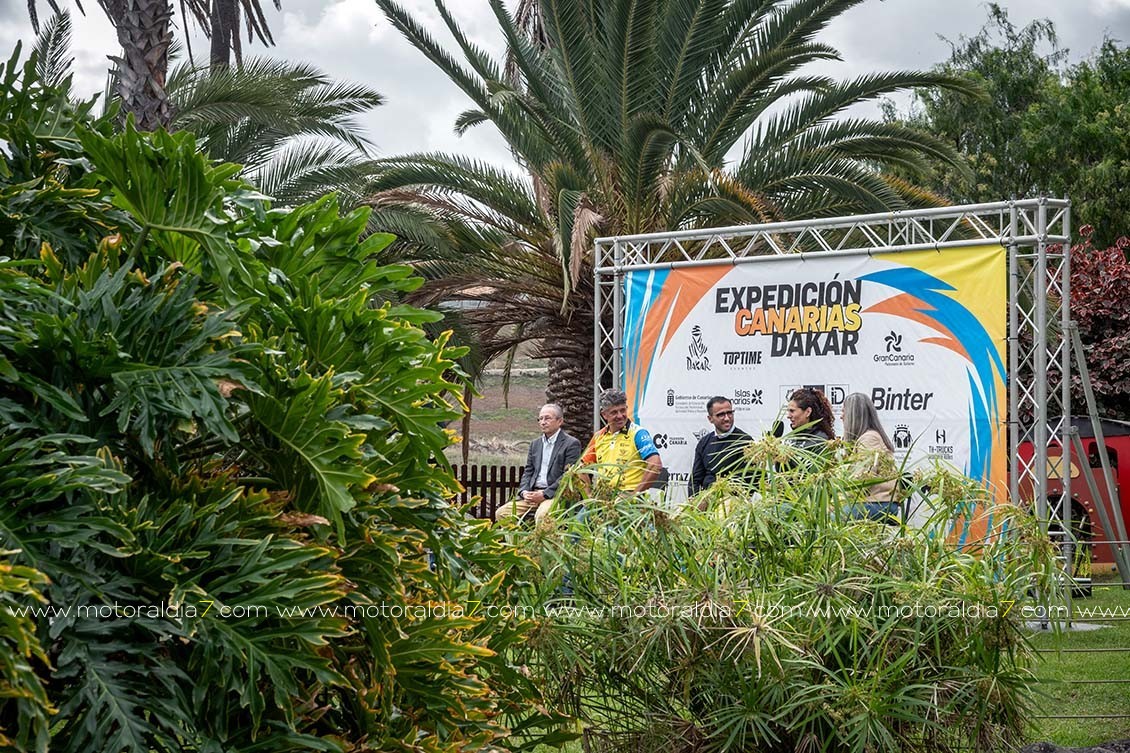 Presentada la expedición Canarias Dakar