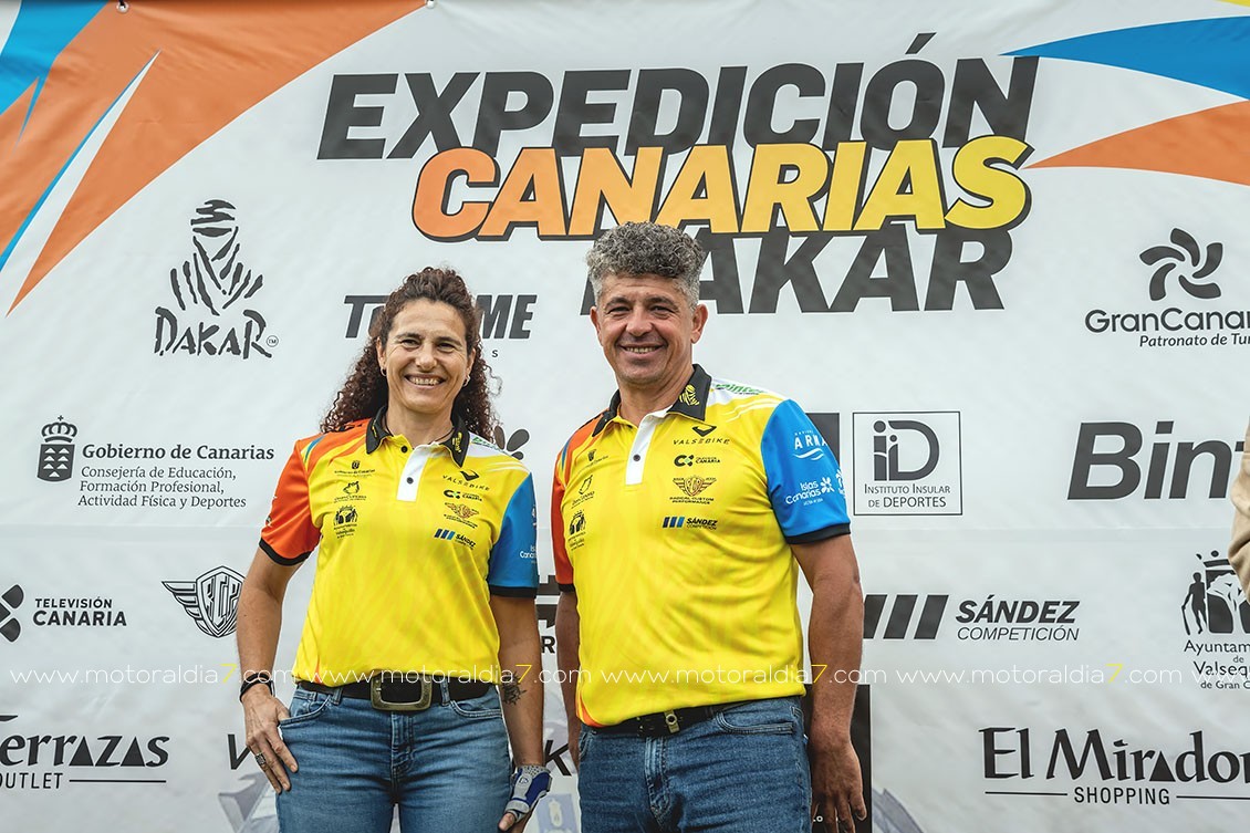 Presentada la expedición Canarias Dakar