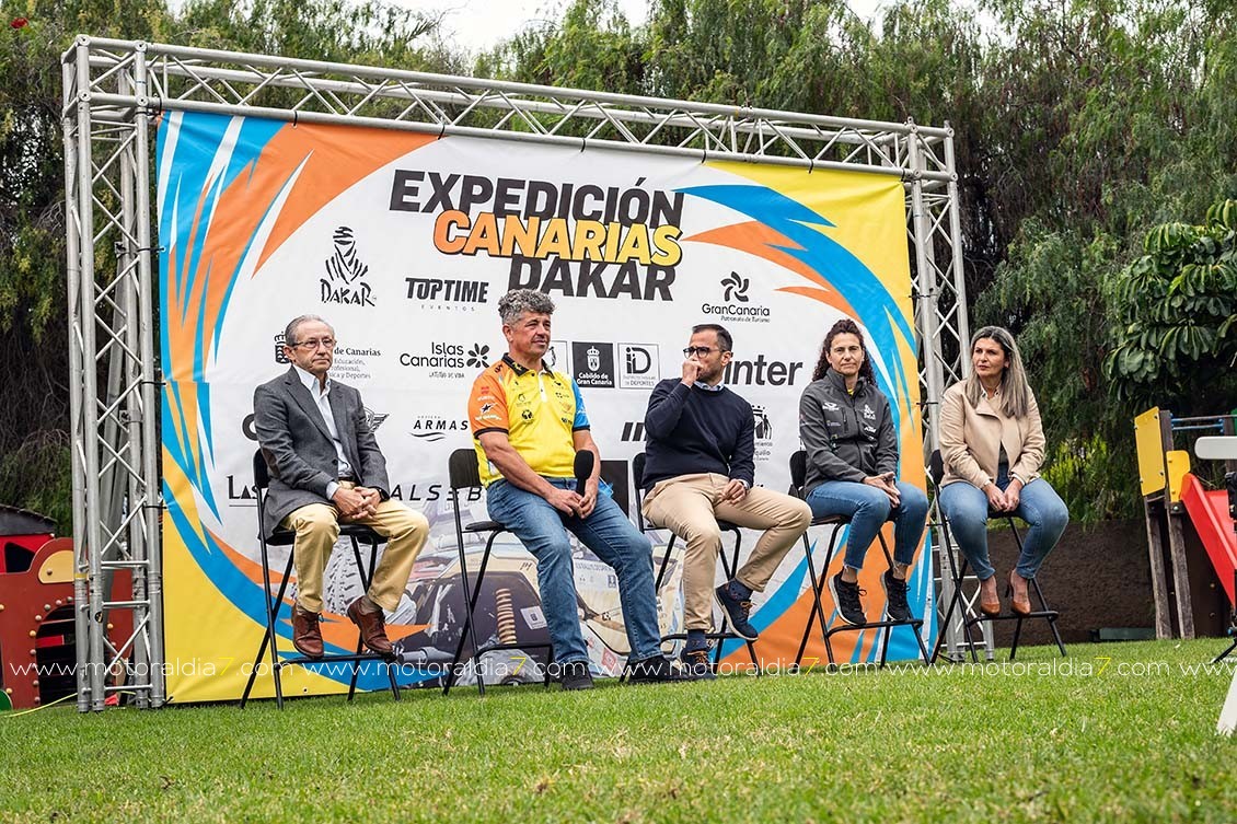 Presentada la expedición Canarias Dakar