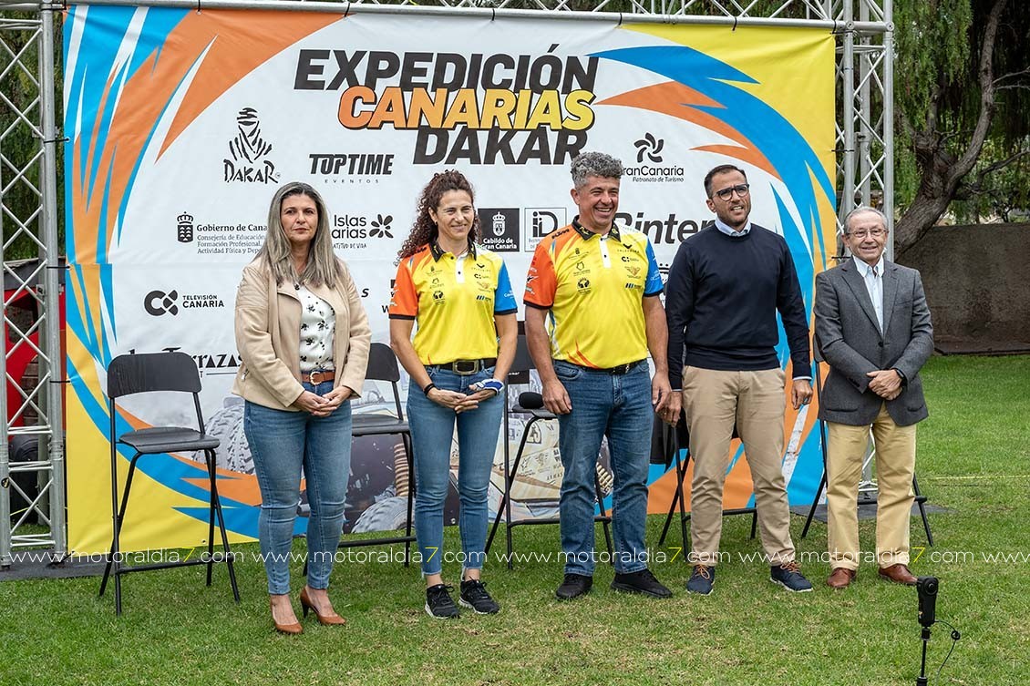 Presentada la expedición Canarias Dakar