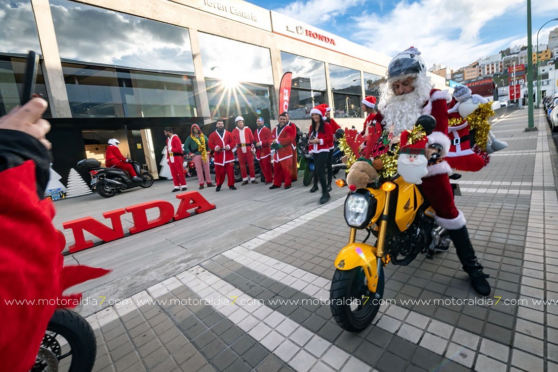 Ruta Solidaria de Honda Motos Canarias