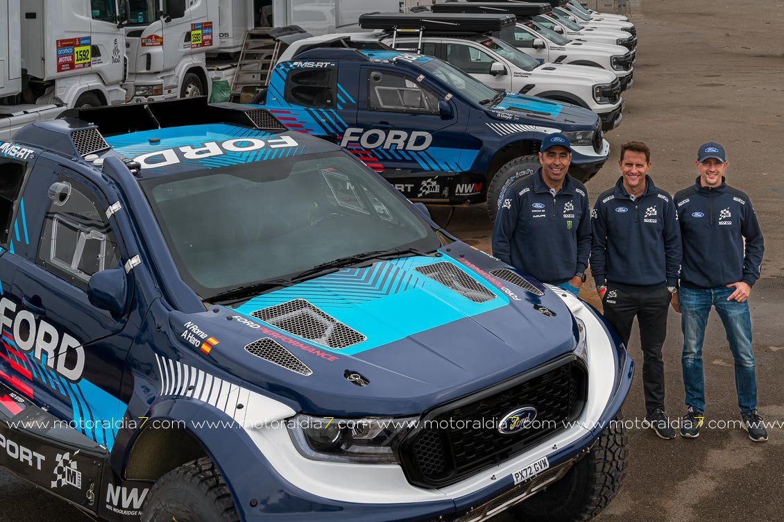 Nani Roma y el Ford Ranger, a punto para el Dakar 