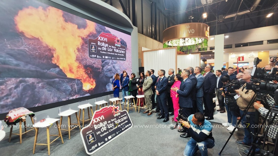 El Rally Isla de Los Volcanes se presentó en Fitur