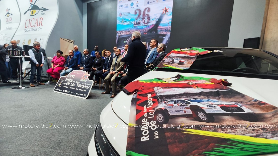 El Rally Isla de Los Volcanes se presentó en Fitur