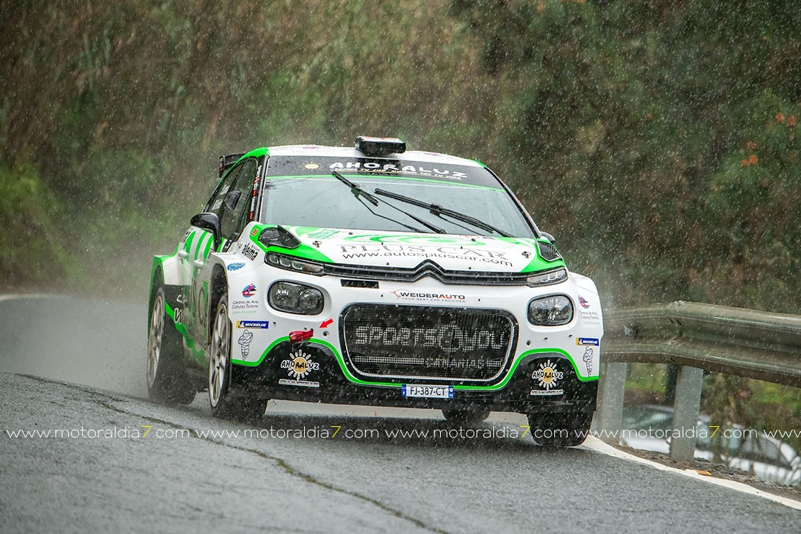 Victoria de Lemes y Peñate en el Rally Santa Brígida