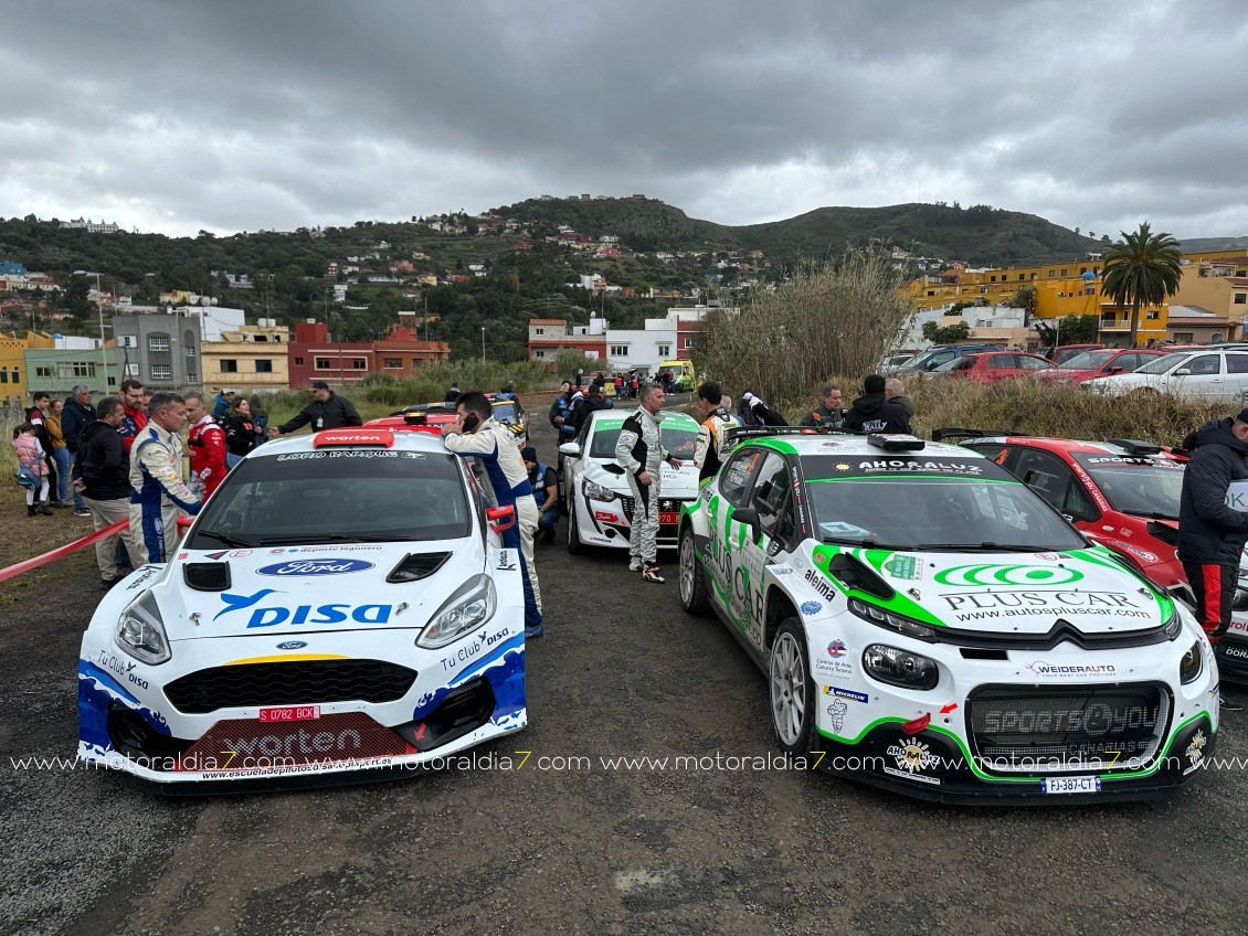 Victoria de Lemes y Peñate en el Rally Santa Brígida