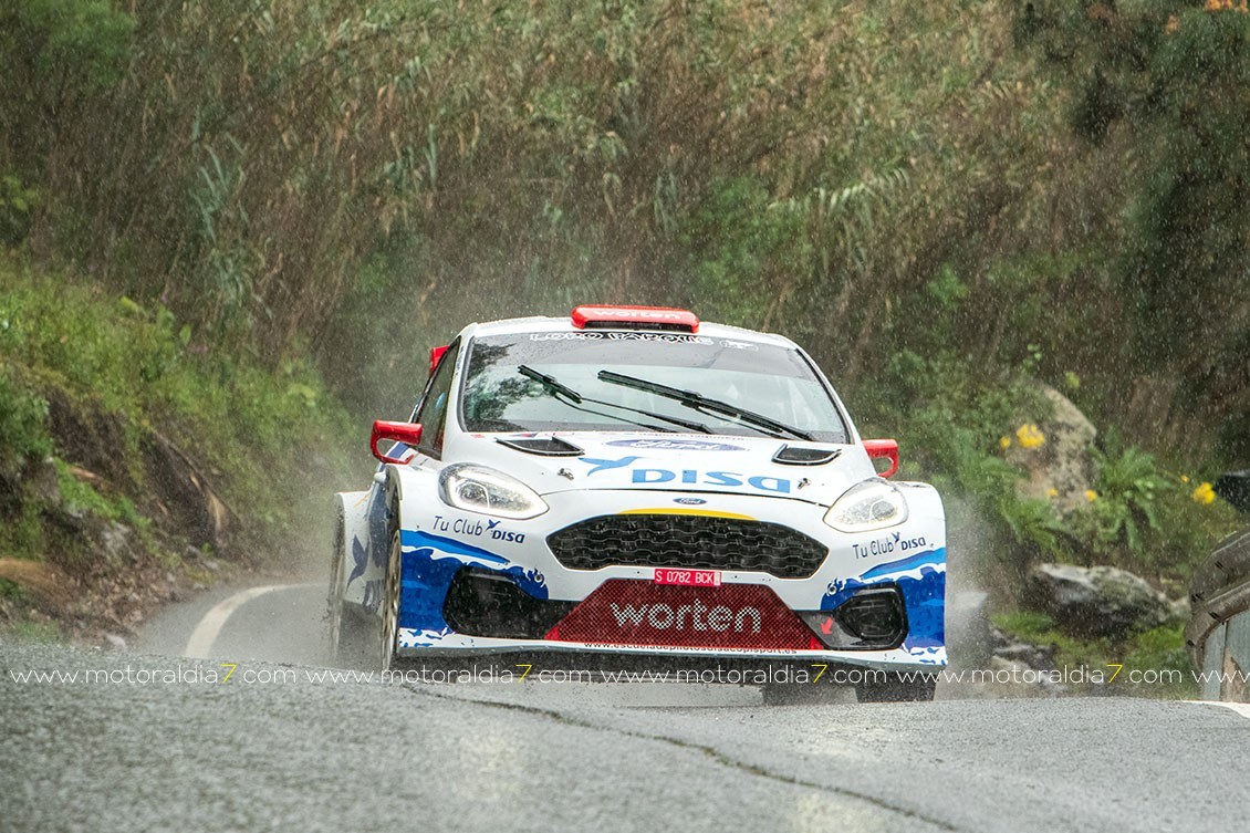 Victoria de Lemes y Peñate en el Rally Santa Brígida