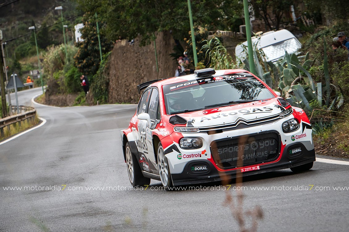 Victoria de Lemes y Peñate en el Rally Santa Brígida