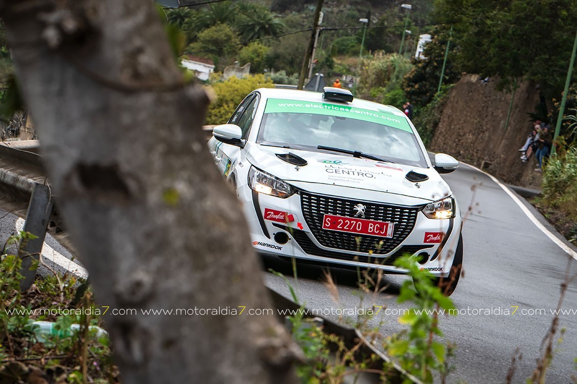 Victoria de Lemes y Peñate en el Rally Santa Brígida