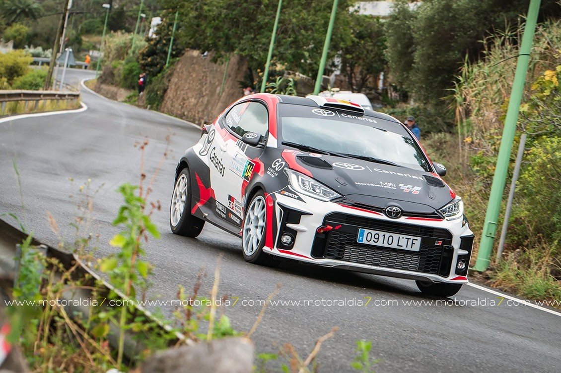 Victoria de Lemes y Peñate en el Rally Santa Brígida