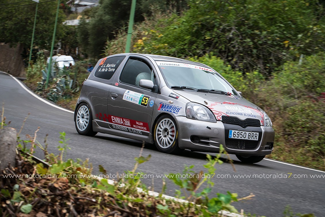 Victoria de Lemes y Peñate en el Rally Santa Brígida