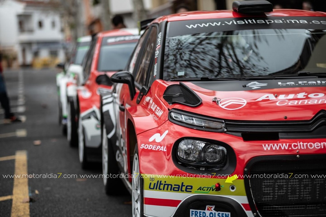 Victoria de Lemes y Peñate en el Rally Santa Brígida