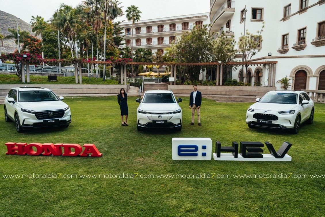 Honda Canarias con una gama electrificada