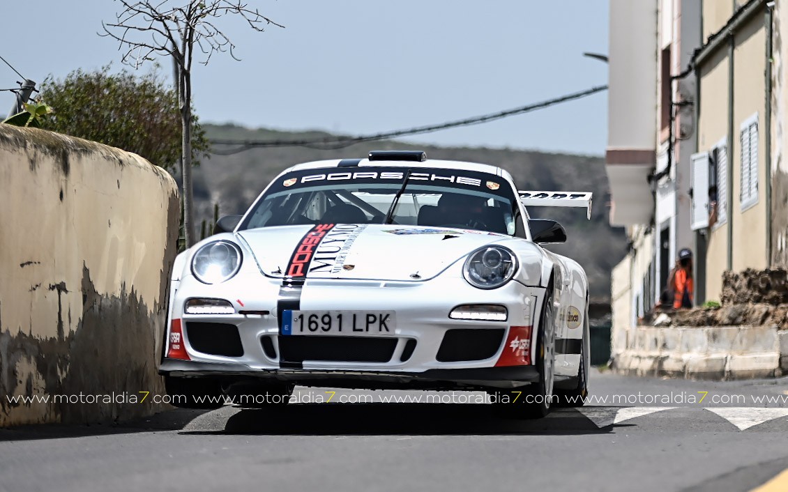 Victoria de Cabrera y Cambeiro en el Rallysprint de Arucas