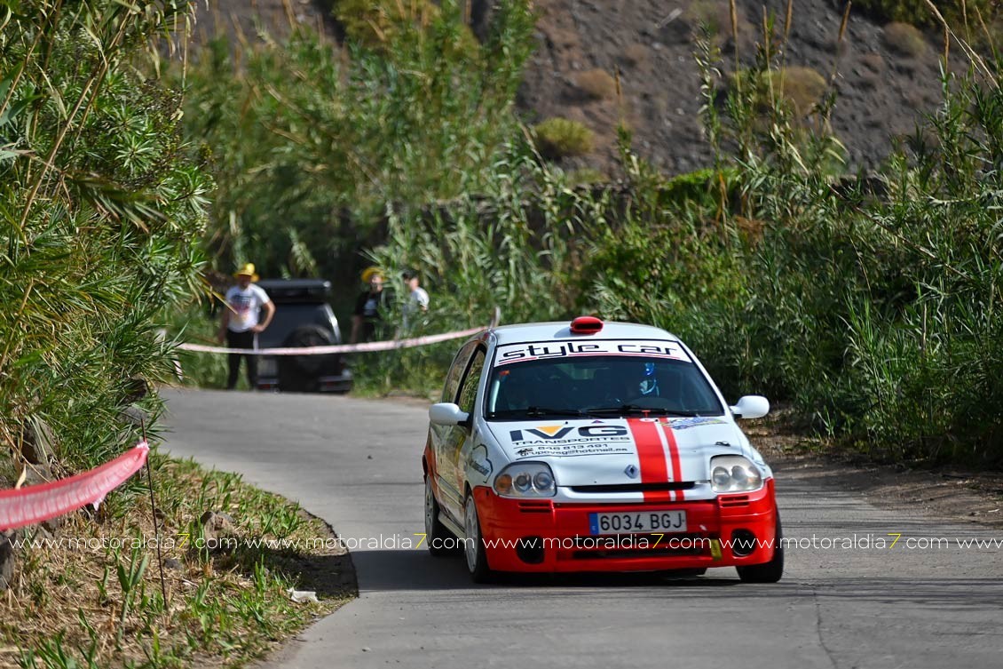 Victoria de Cabrera y Cambeiro en el Rallysprint de Arucas