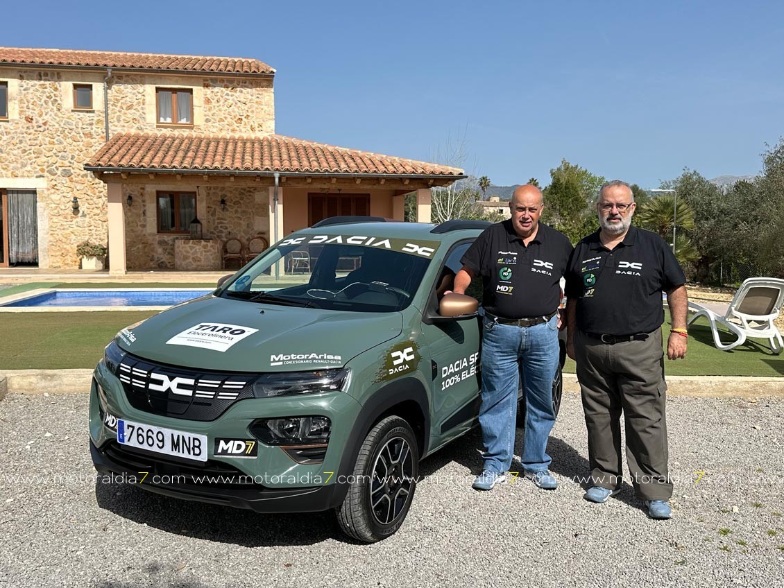 Teo Vega y Juan Carlos de Felipe, en el Eco Rally Villa de Llanes