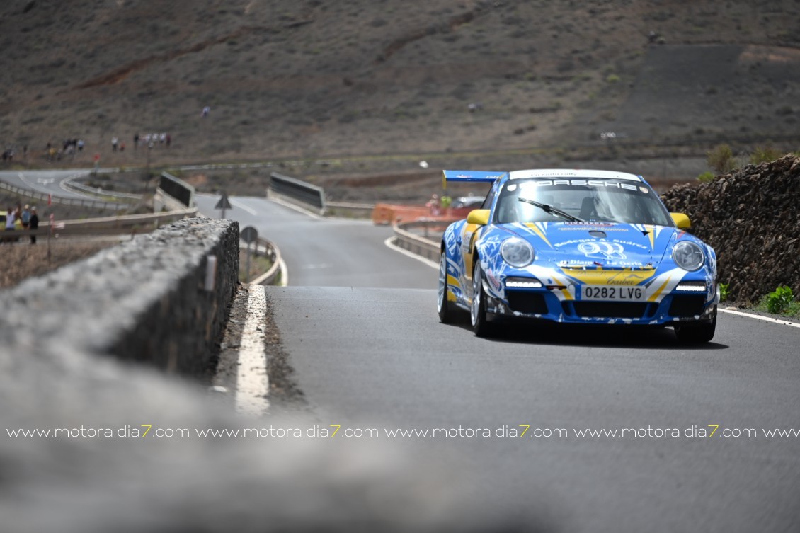 Lemes y Cambeiro vencen en el Rally Villa de Teguise