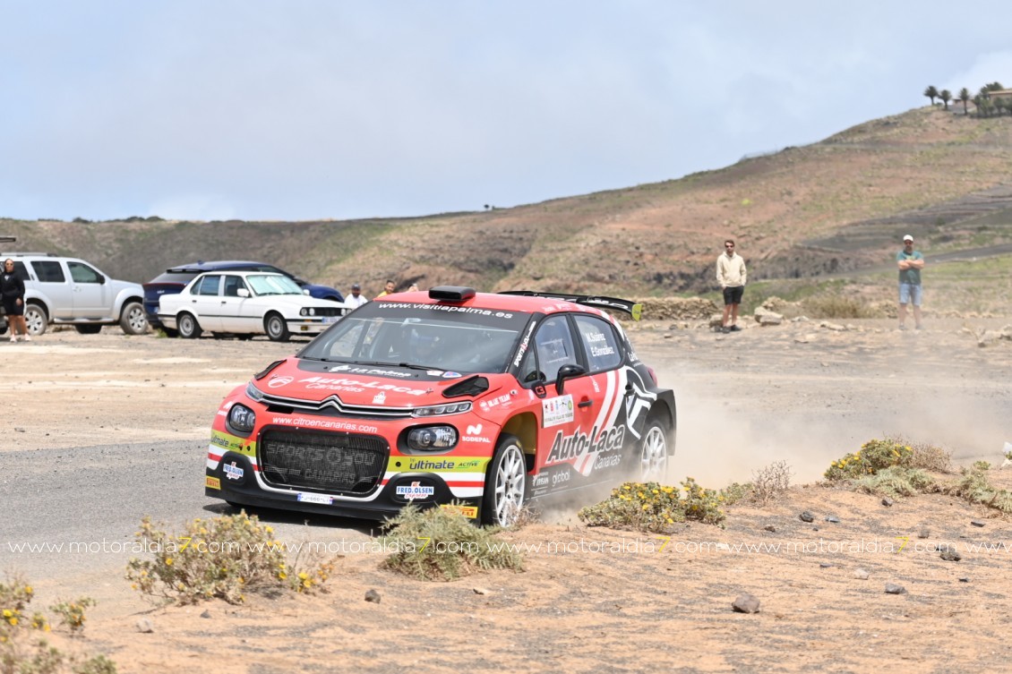 Lemes y Cambeiro vencen en el Rally Villa de Teguise