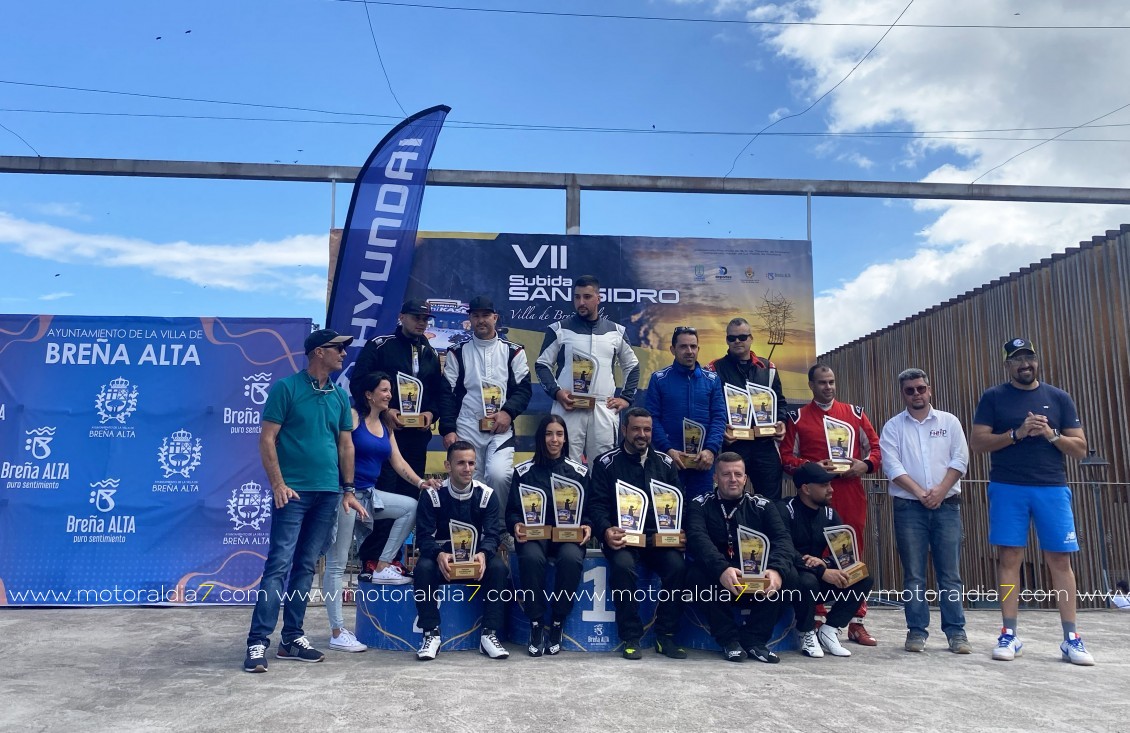 Jorge Rodríguez y Carlos Pérez, los más rápidos de la VII Subida San Isidro