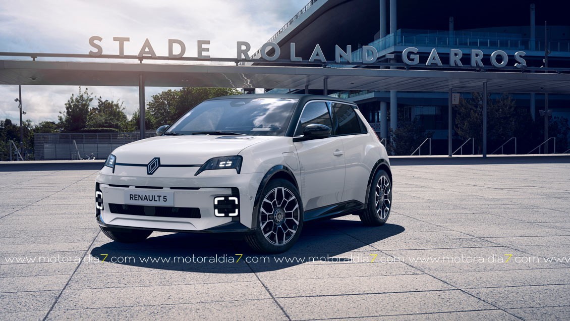 Renault 5, electriza Roland -Garros