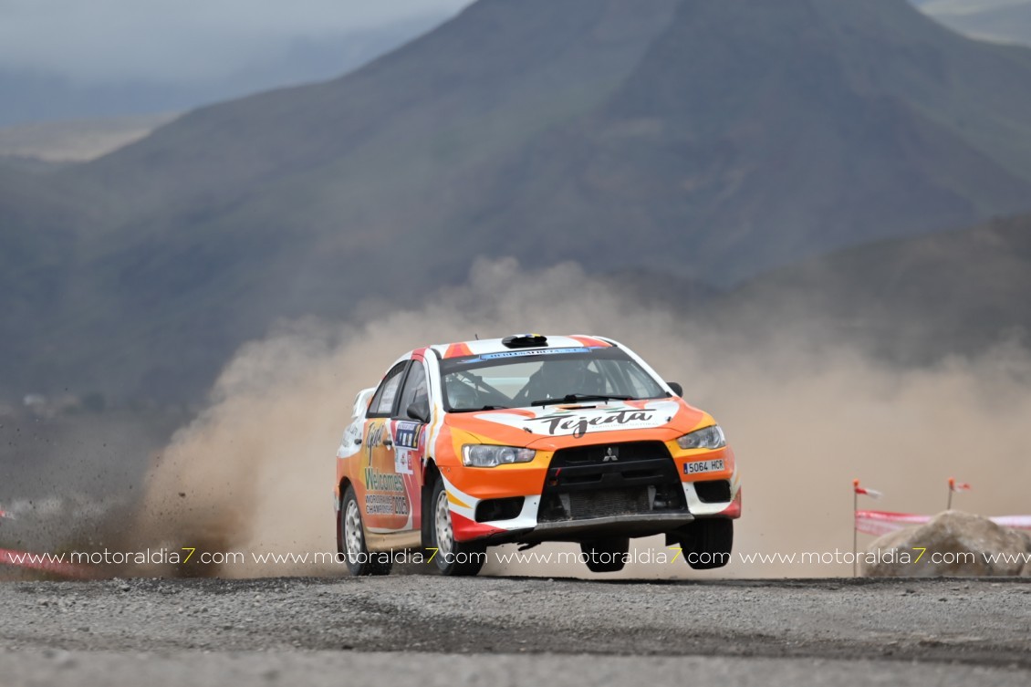 Victoria de Calderín y Tejera en el Rally Santa Lucía