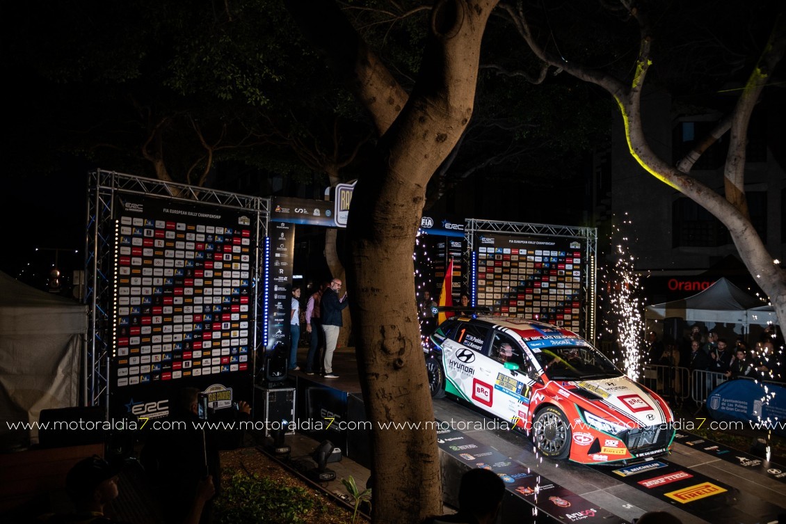 Luces y acción, comienza el Rally Islas Canarias