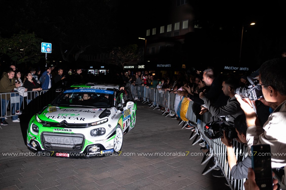 Luces y acción, comienza el Rally Islas Canarias